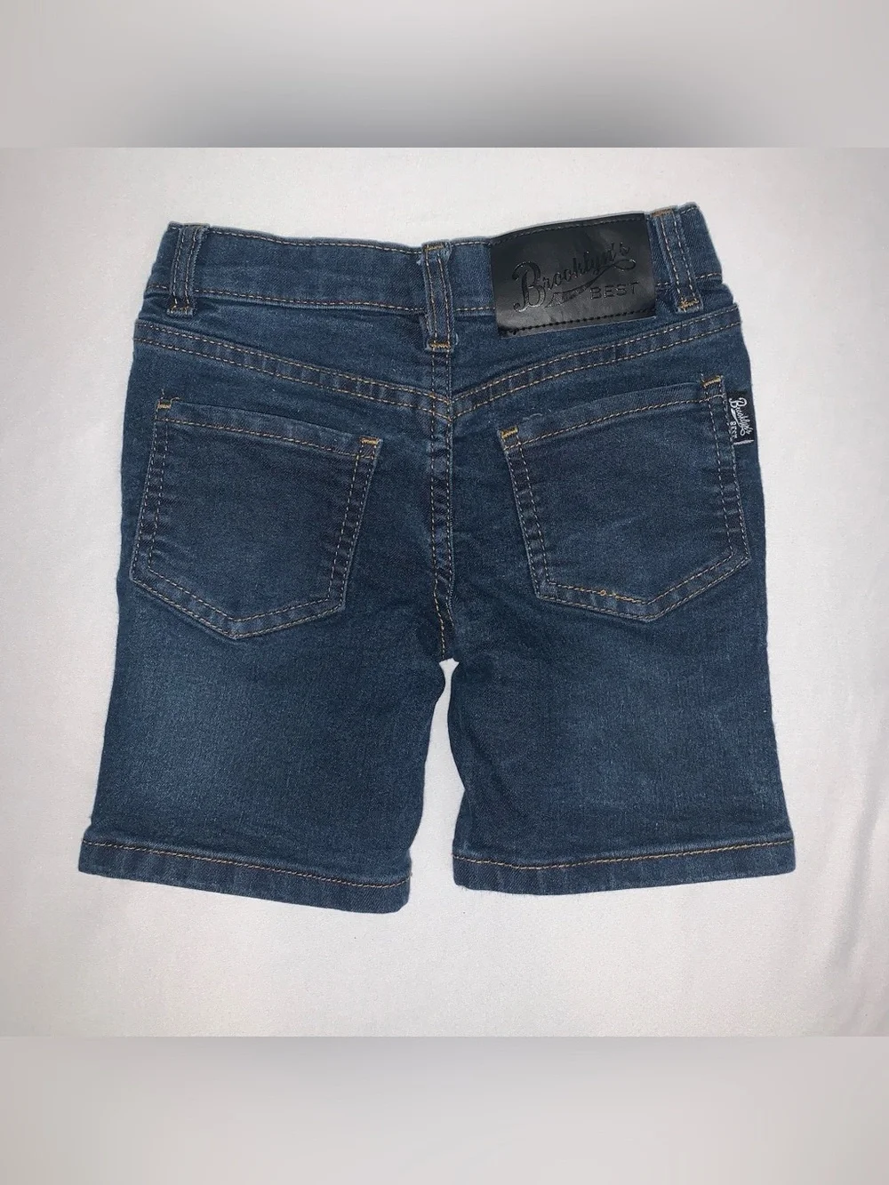 Boys Dark Blue Denim Shorts Size 3t